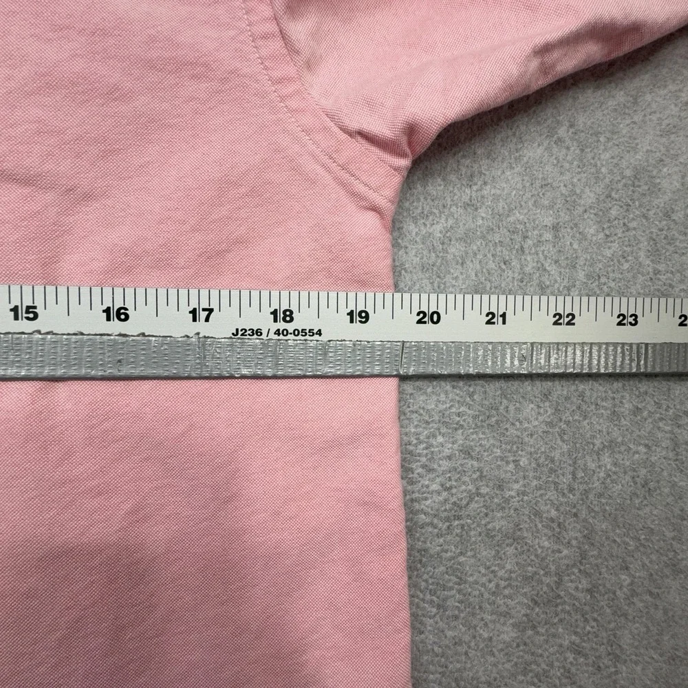 Ralph Lauren Oxford Shirt Youth Large 16 Pink Long Sleeve Button Cotton Women